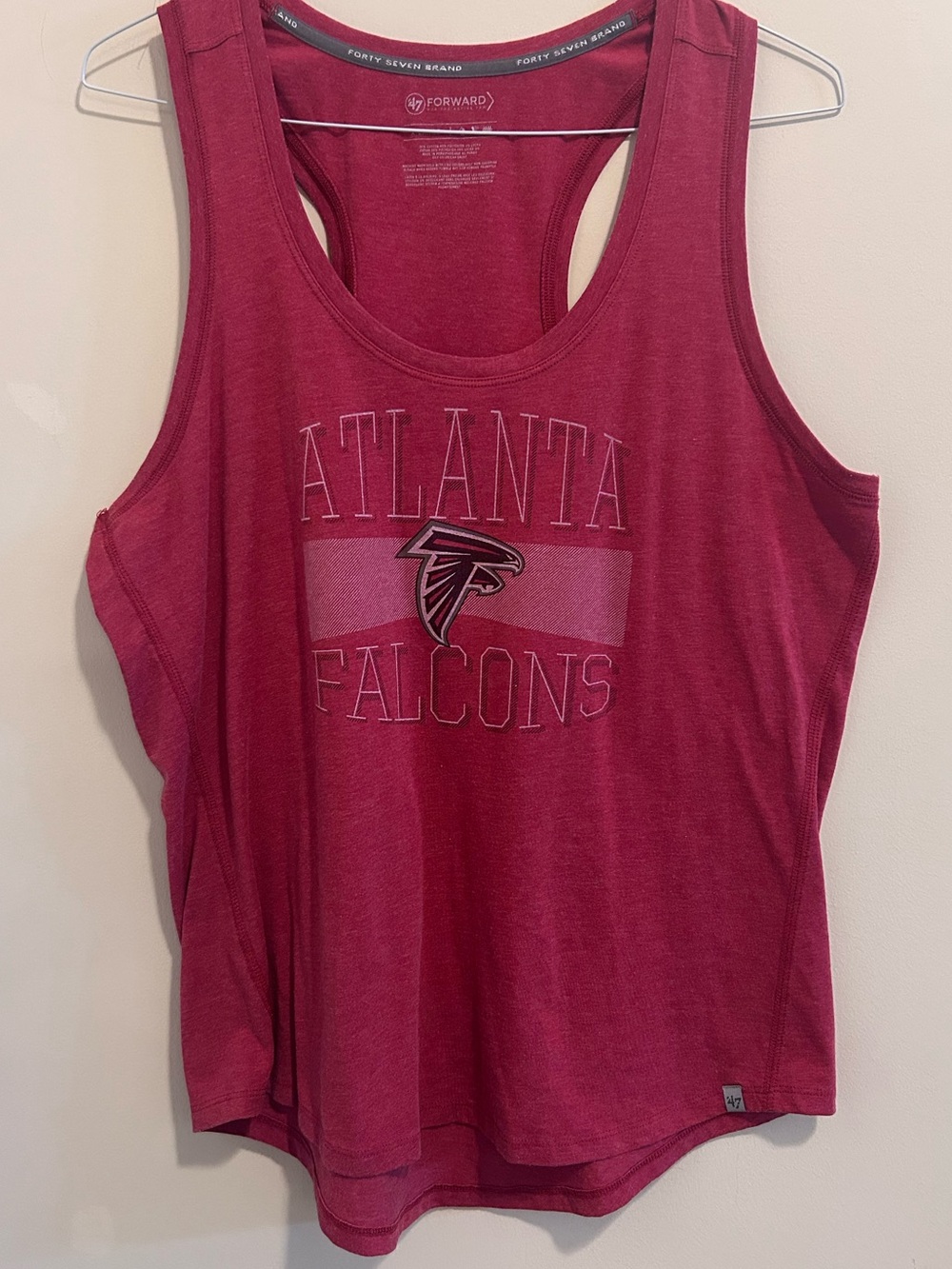 Atlanta Falcons Women's Maroon Racerback‎ Tank Top -